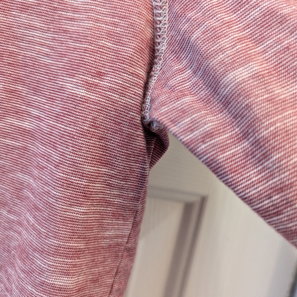 LOGG H&M Mens Hoodie Pullover Long Sleeve Shirt Red Heather Sz Sm EUC - Picture 7 of 15